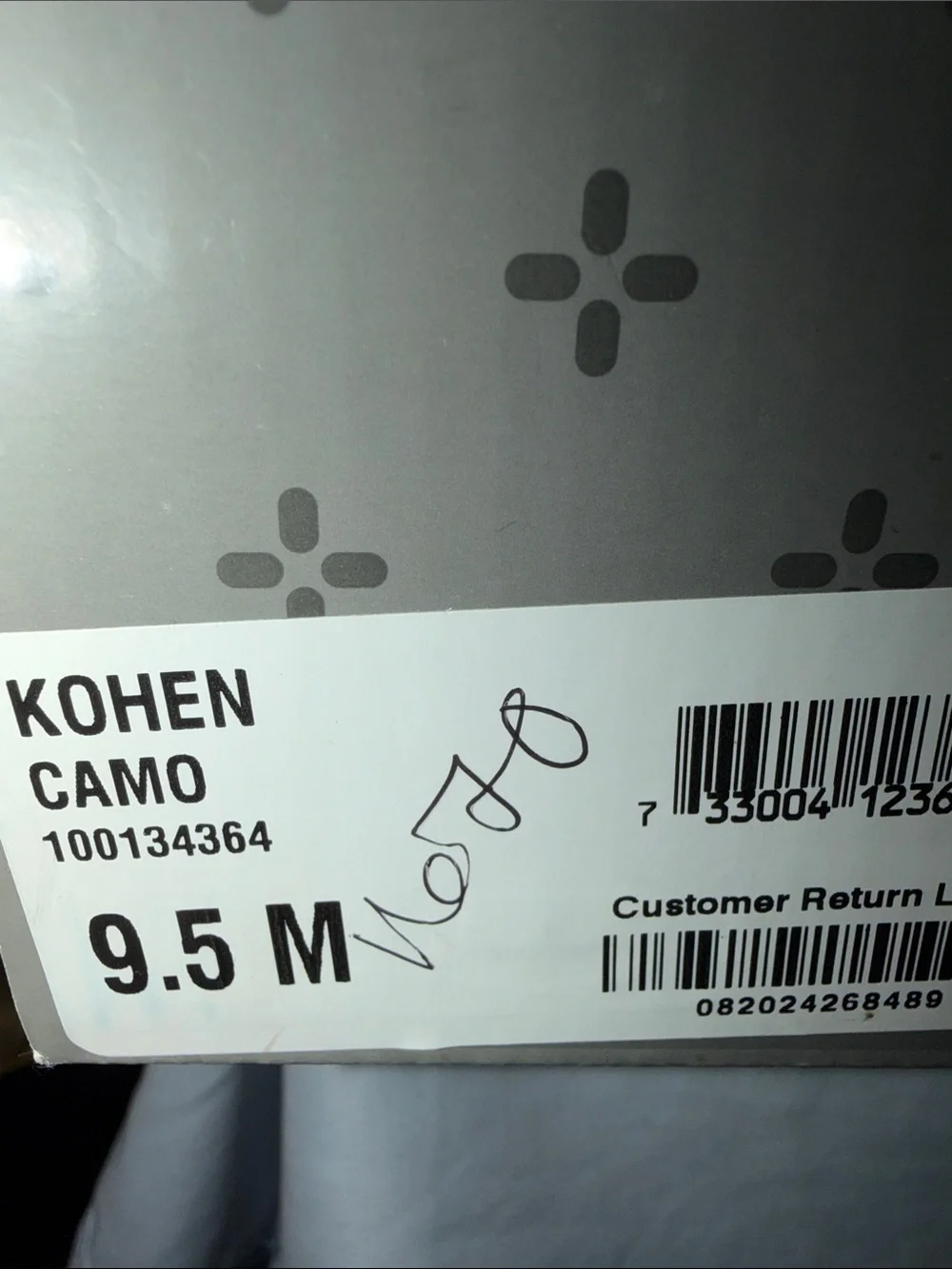Men's Brown Camouflage Chukka Boots with Lug Sole